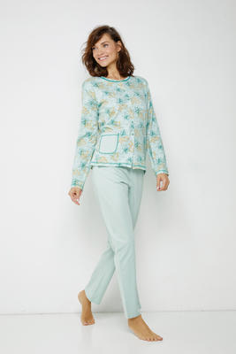 PIGIAMA APERTO DONNA M/L EP5151 Tellini S.r.l. Ingrosso Abbigliamento